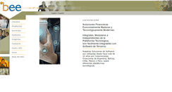 Desktop Screenshot of bee.cl
